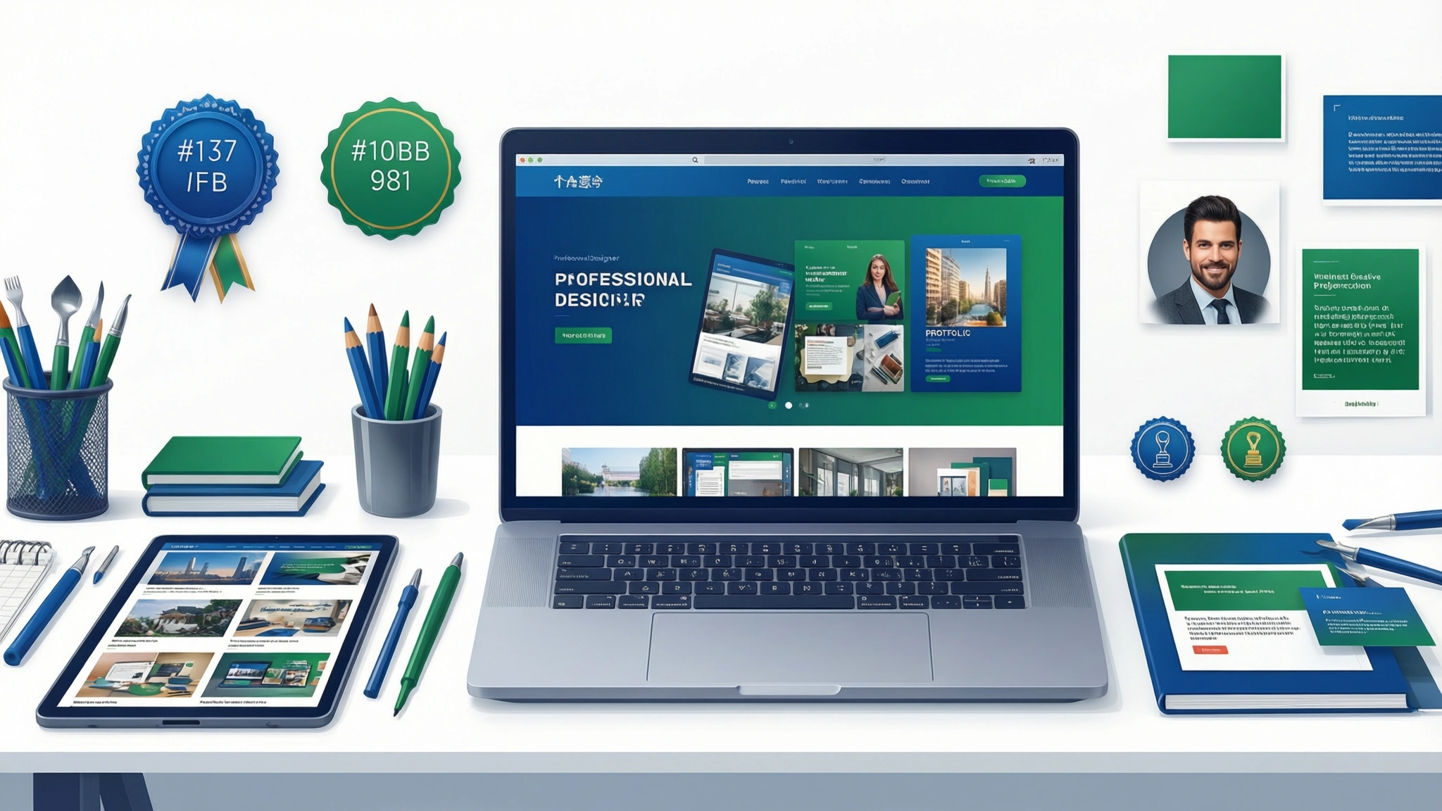 Portfolio saytida nimalar bo'lishi kerak